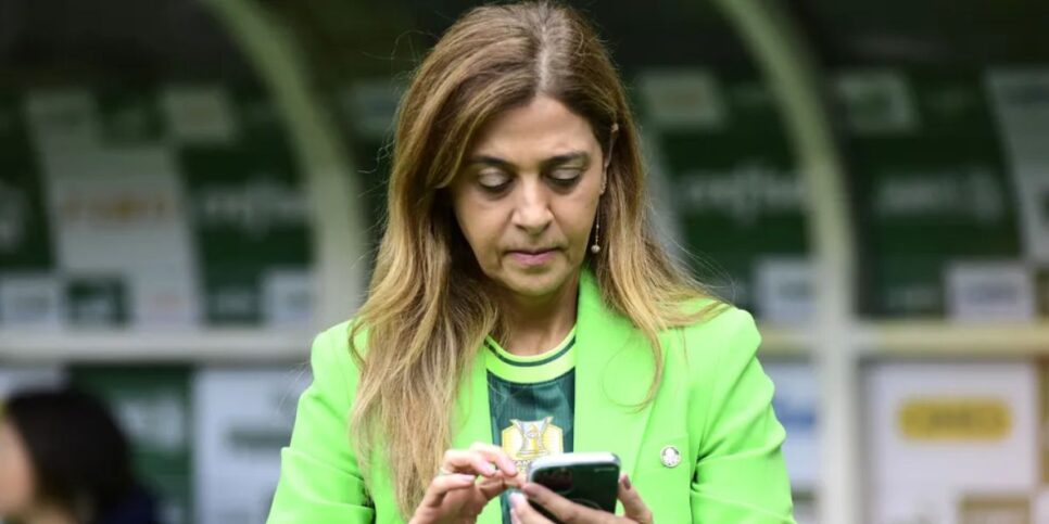 Leila Pereira fechou o aluguel do estádio do Guarani (Reprodução: Marcos Ribolli)