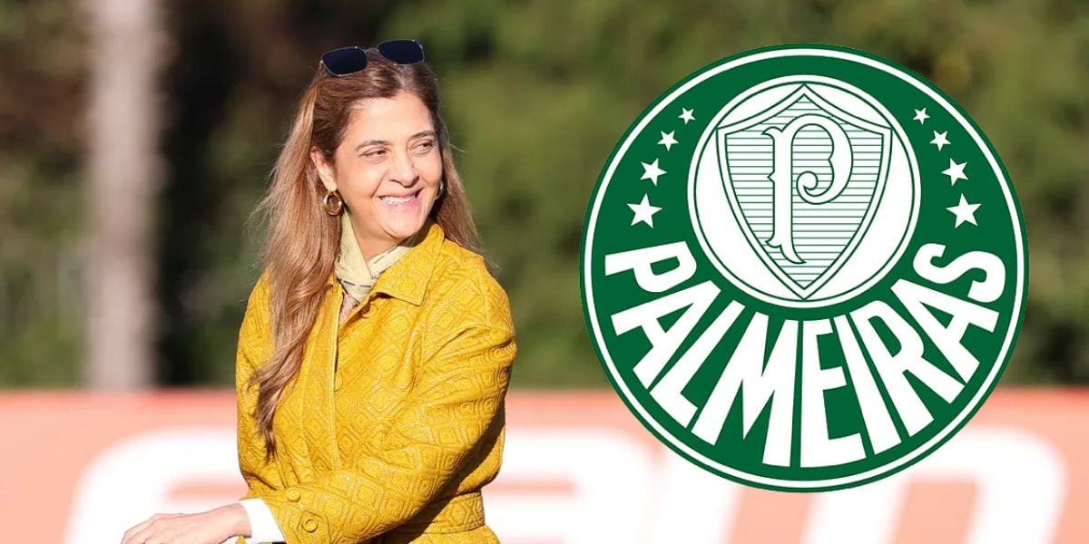 O anúncio com verdade sobre Leila Pereira de saída do Palmeiras (Reprodução: Cesar Greco)