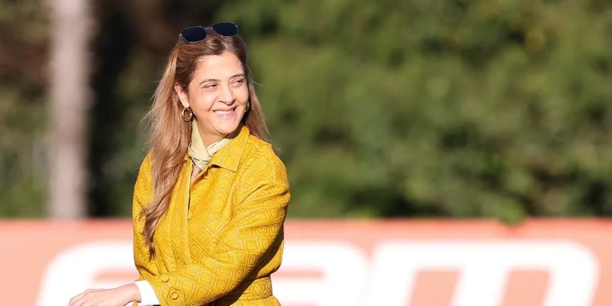 Leila Pereira é a principal presidente do Palmeiras (Reprodução: Cesar Greco)