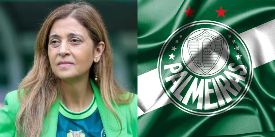 Leila Pereira no Palmeiras (Foto: Marcello Zambrana/AGIF)