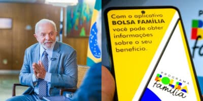 Canetada de Lula envolvendo novo benefício no Bolsa Família (Foto: Montagem TV Foco)