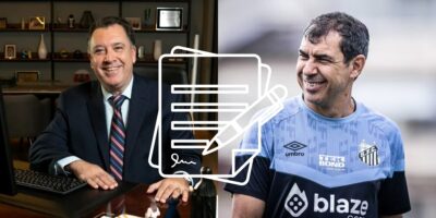 Imagem do post Um time inteiro: Teixeira autoriza faxina e debandada de mais de 10 craques chega voando em Carille no Santos