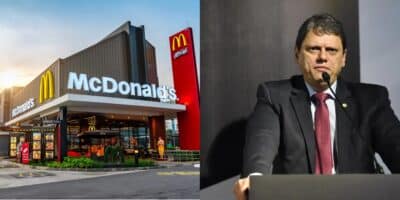 Adeus vital de McDonald’s em São Paulo após decreto de Tarcísio de Freitas - Foto: Montagem