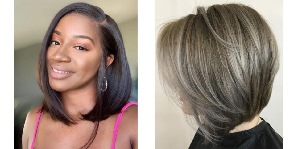 O corte de cabelo Medium Bob possui inumeras variações e é um dos queridinhos entre as mulheres (Foto: Internet)