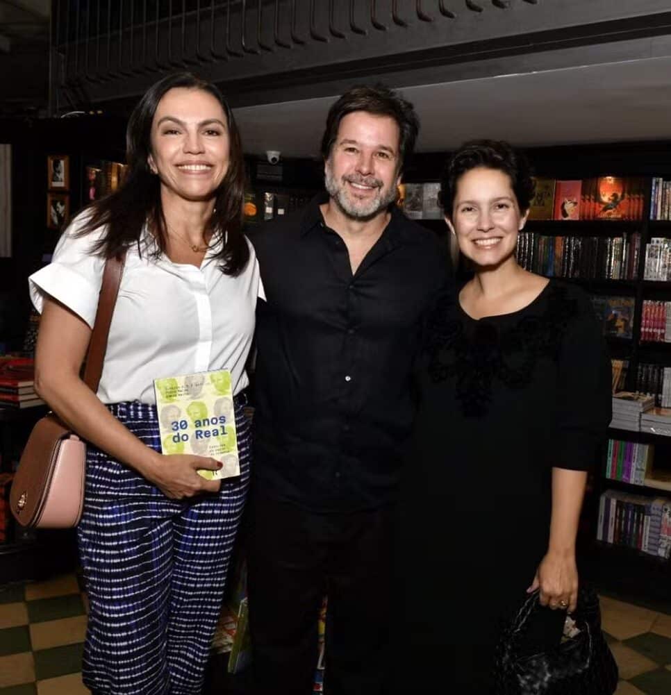 Ana Paula Araújo, Murilo e Cecília todos da Globo (Foto: Divulgação/Cristina Granato)