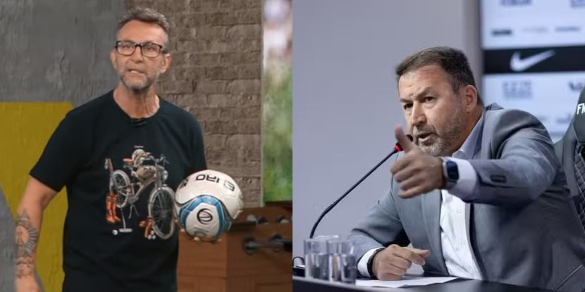 Neto crava anuncio sobre saída de Augusto Melo do Corinthians (Reprodução: Rodrigo Coca / Band)