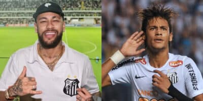 Retorno de Neymar ao Santos é confirmado e atinge Carille (Foto: Reprodução/Montagem TV Foco)