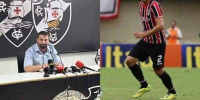 Pedrinho arma contratação de craque do São Paulo (Reprodução: Emanuelle Ribeiro/ge)