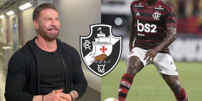 Pedrinho quer craque do Flamengo de R$5 milhões (Reprodução: Ge / Montagem TV Foco)