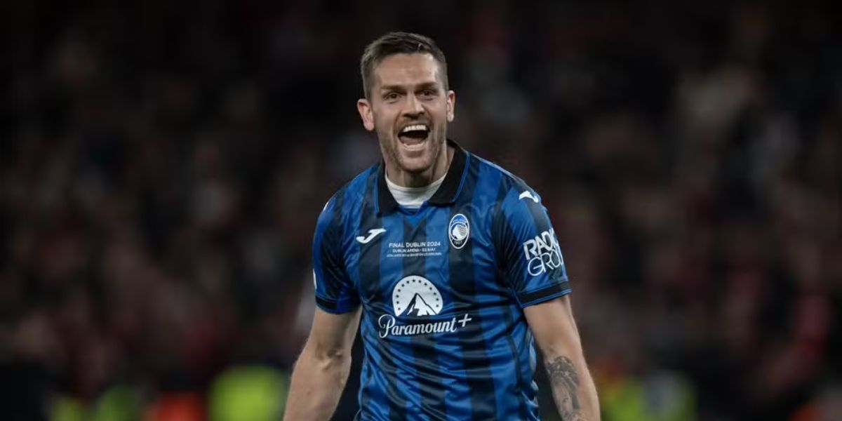 O zagueiro está há 9 anos no Atalanta (Reprodução: Joe Prior)