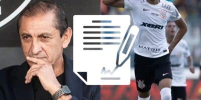 Zagueiro do Corinthians dá adeus para Ramón e jogará em rival (Reprodução: Leandro Amorin / Montagem TV Foco)