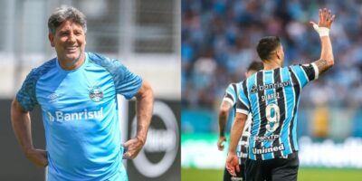 Renato Gaúcho respira com chegada de reforço e volta triunfal (Reprodução: Lucas Uebel/Grêmio)