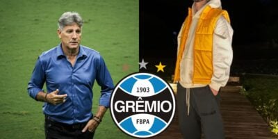 Renato Gaúcho não contará com craque de R$80 milhões (Reprodução: Lucas Bubols/ge.globo / Montagem TV Foco)