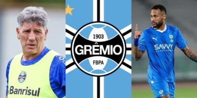 Renato Gaúcho faz ligação URGENTE no Grêmio por parceiro de Neymar  - (Foto: Reprodução / Internet)