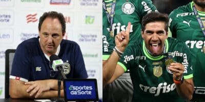 Confira o salário de Abel Ferreira, muito maior que o de Ceni (Reprodução: Felipe Oliveira / Cesar Greco)