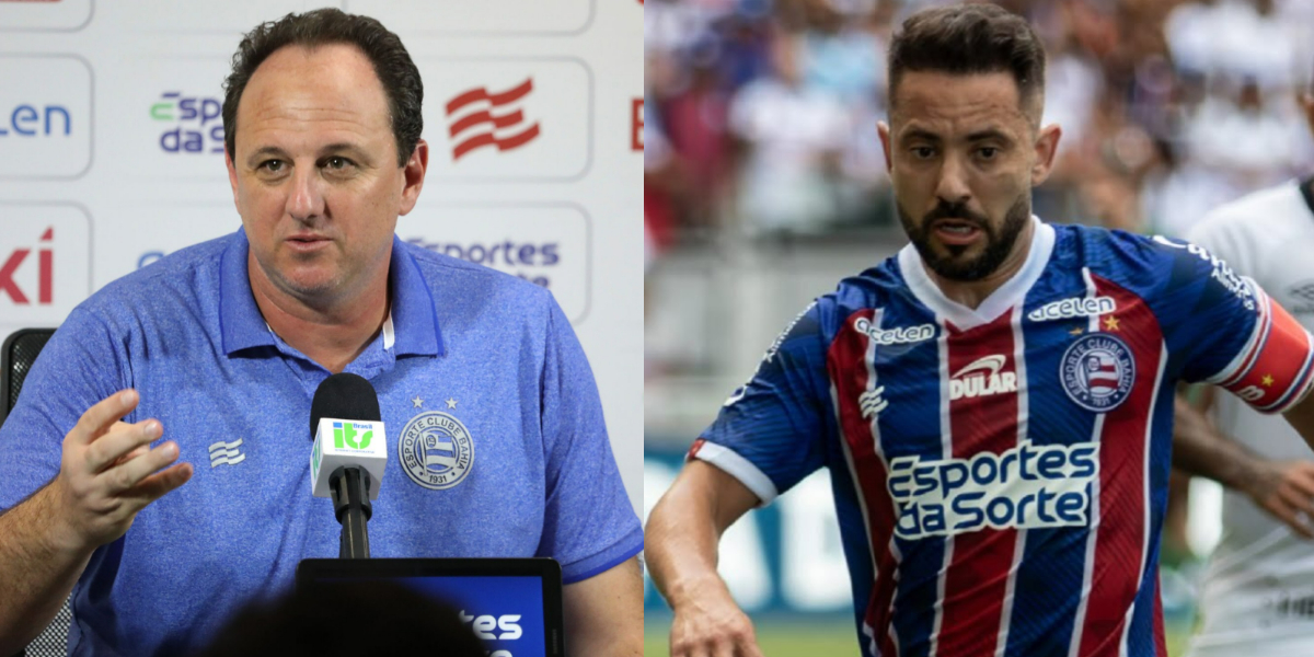 Rogério Ceni e Everton Ribeiro (Foto: Reprodução/Montagem TV Foco)