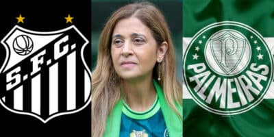 Santos se vinga do Palmeiras de Leila Pereira (Foto: Macello Zambrana/AGIF)