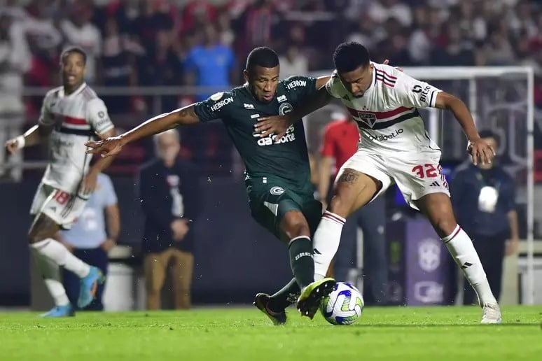 São Paulo elimina o Goiás (Foto: Eduardo Camim/Agência Dia/Estadão Conteúdo)