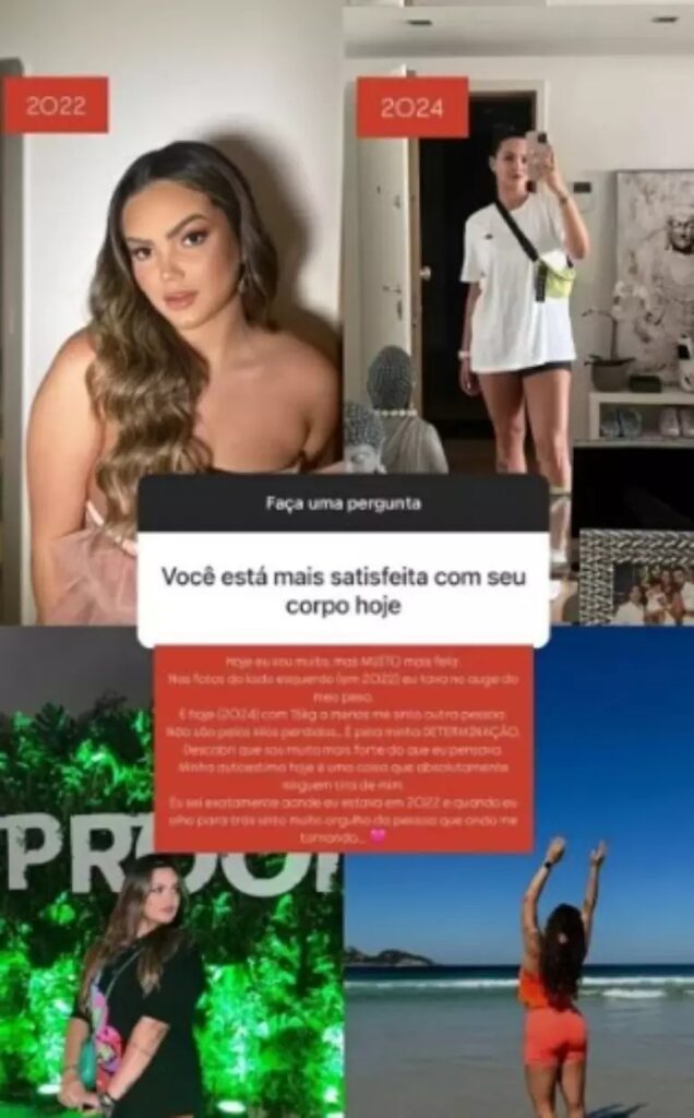 A digital influencer falou sobre o seu corpo nas redes sociais (Foto: Reprodução/Instagram)