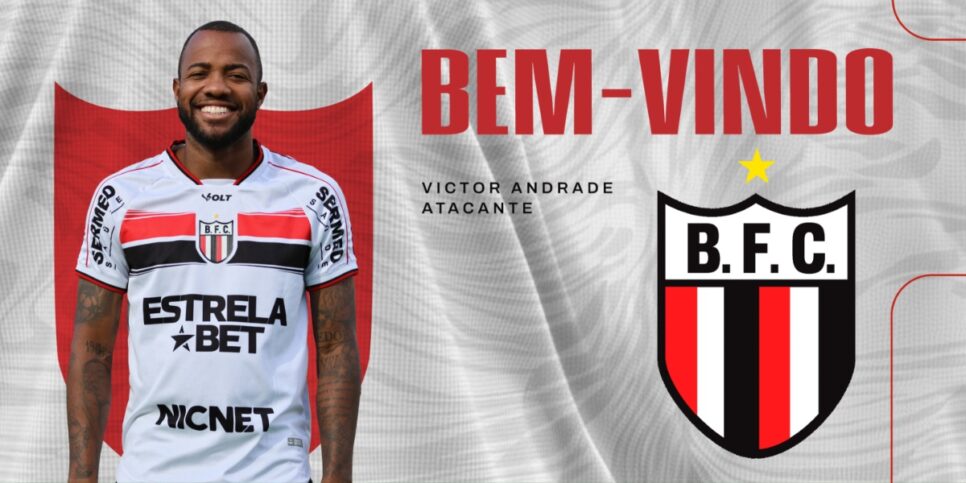 Victor Andrade é o novo reforço do Botafogo-SP - Foto: Internet