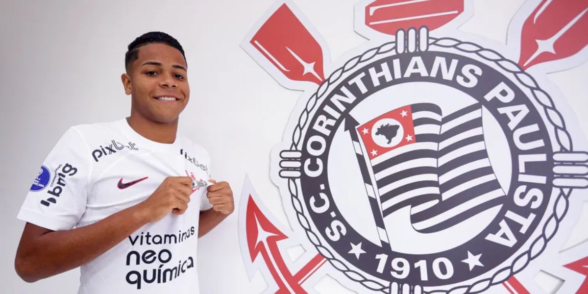 Wesley tem contrato até agosto de 2027 (Reprodução: Rodrigo Coca/Ag Corinthians)