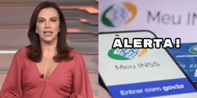 No Bom Dia Brasil, Ana Paula Araújo expõe alerta ao INSS (Foto: Divulgação)