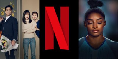 Amor volta para a casa, O retorno de Simone Biles e símbolo da Netflix (Reprodução - Netflix)