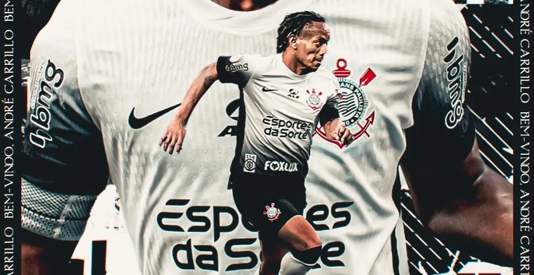 André Carrillo agora é do Timão (Foto Divulgação/ Instagram)