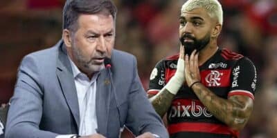 Augusto Melo (Foto- Rodrigo Coca:Ag. Corinthians) e Gabigol ( Foto- Marcelo Cortes: Flamengo)