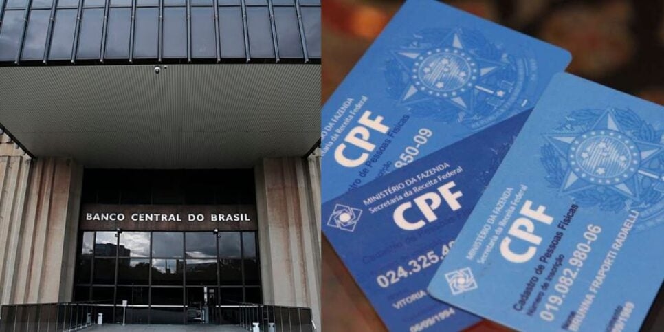 Banco Central / CPF - Montagem: TVFOCO