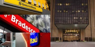 Banco do Brasil / Bradesco / Itaú / Banco Central - Montagem: TVFOCO