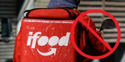 Bloqueio Ifood - Montagem: TVFOCO