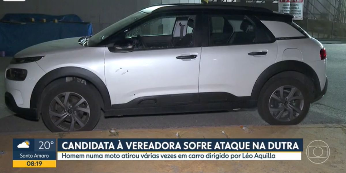 Carro de Leo Áquilla (Foto: Reprodução / Globo)