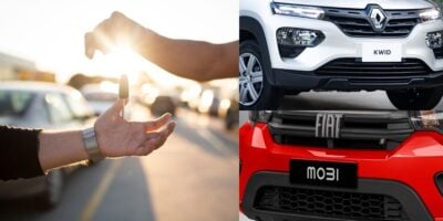 Imagem do post Menos de R$50 mil: 4 carros populares pra esquecer Kwid e Fiat Mobi