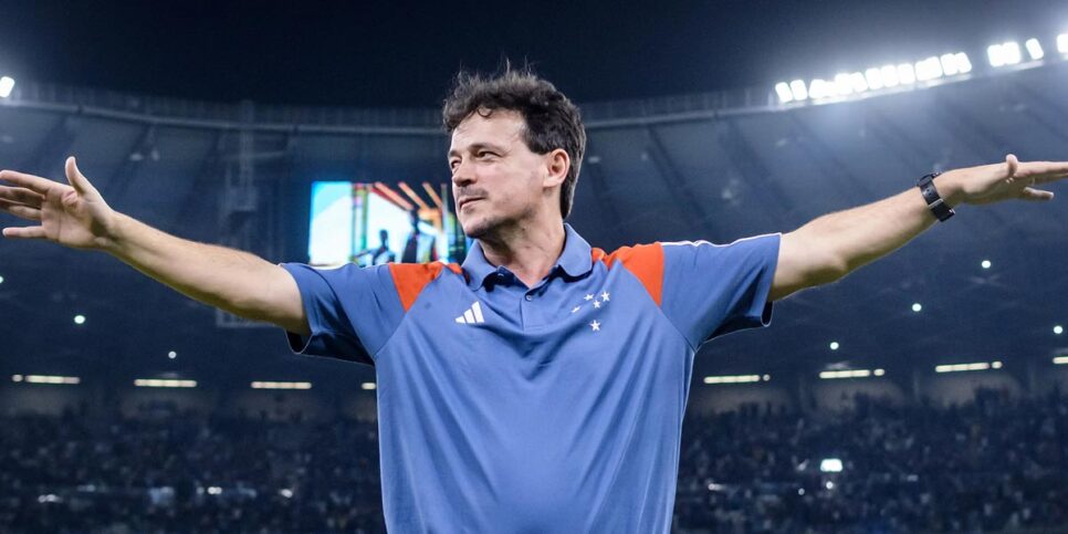 Fernando Diniz agora é técnico de futebol do Cruzeiro (Foto- GAzeta Esportiva)