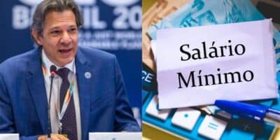 Fernando Haddad / Salário Mínimo - Montagem: TVFOCO