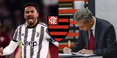 Flamengo | Foto: Foto: MARCO BERTORELLO / AFP & Marcelo Cortes/Flamengo | Montagem Tv Foco