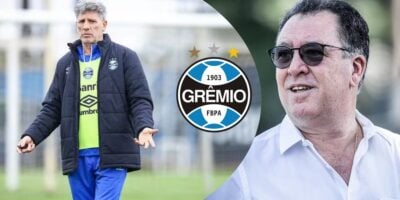 Imagem do post Rasteira em Teixeira no Santos: Guerra abre os cofres por craque de R$ 9M para Renato Gaúcho no Grêmio