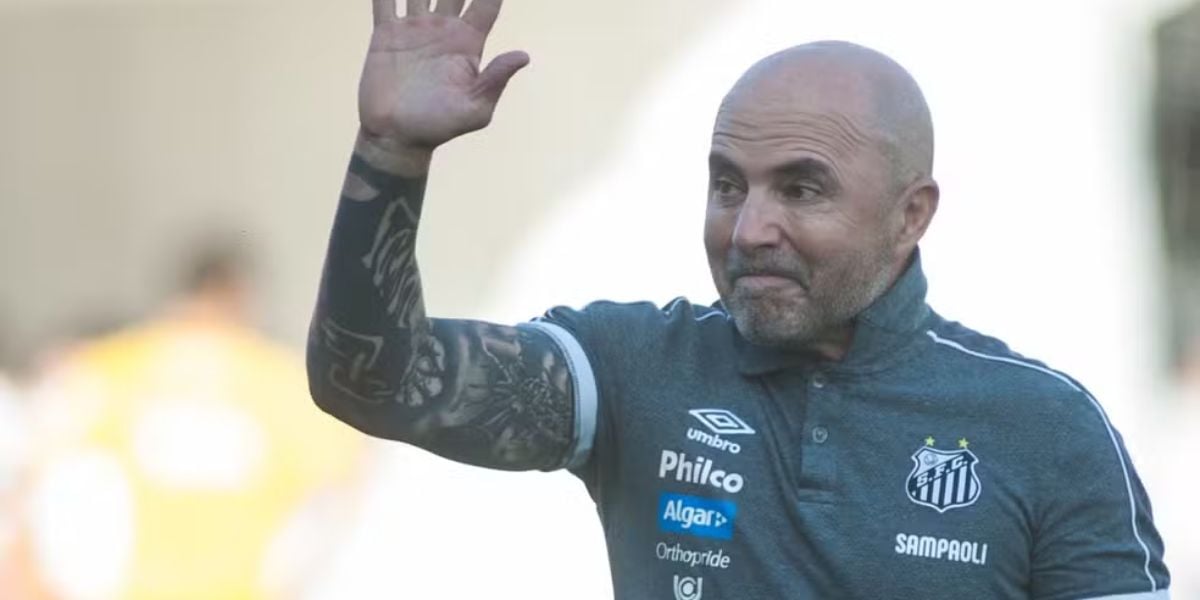 Jorge Sampaoli Santos São Paulo — Foto: Maurício Rummens / Estadão Conteúdo