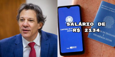 Imagem do post Canetada antes de Haddad: Salário mínimo de R$2134 está em vigor em 2024 e já sendo pago a milhares de CLTs