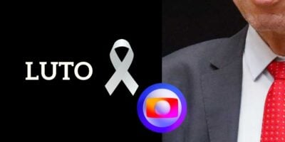 Imagem de luto, logo da Globo e famoso (Fotos: Reproduções / Canva / GloboPlay / Nando Chiappetta/ Alepe)