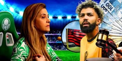 Leila Pereira bate o martelo e decide pela entrada ou não de Gabigol no Palmeiras (Foto Reprodução/Montagem/Lennita/Canva/CESAR GRECO/ IMAGO/ZUMA Wire/Pinterest)