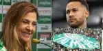 Leila Pereira / Neymar / Torcida do Palmeiras - Montagem: TVFOCO