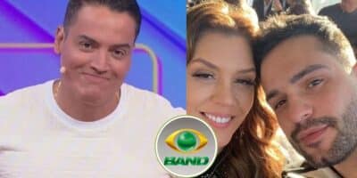 Leo Dias / Logo da Band / Simony e elipe Rodriguez - Montagem TVFOCO