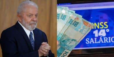 Lula / Décimo quarto salário - Montagem: TVFOCO