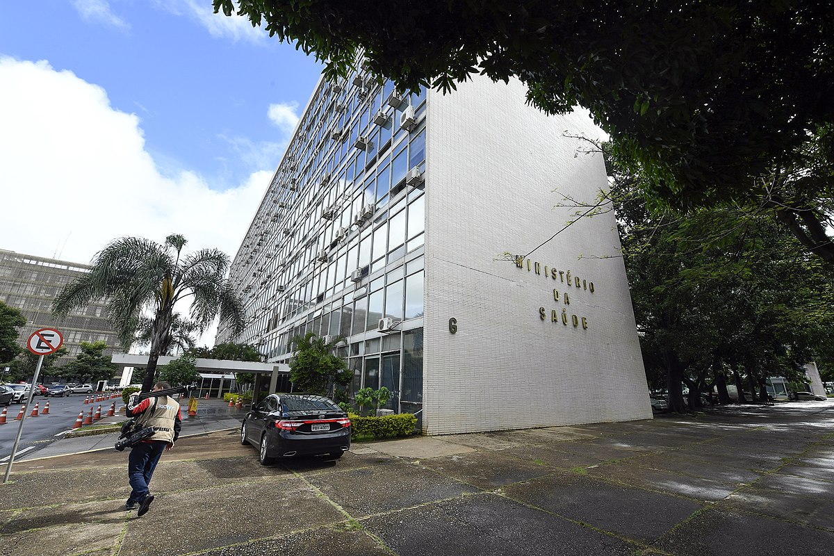 Fachada do Ministério da Saúde (Foto Reprodução/ Jefferson Rudy/Agência Senado)