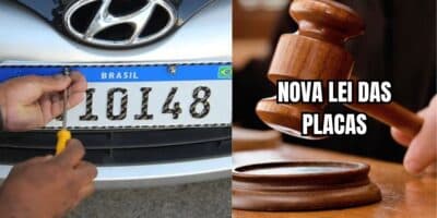 Nova lei das placas deve atingir milhares de motoristas no Brasil (Foto: Internet)