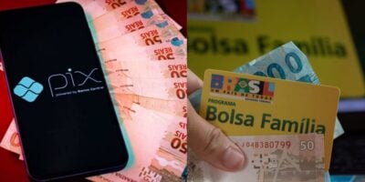 PIX / Bolsa Família - Montagem: TVFOCO