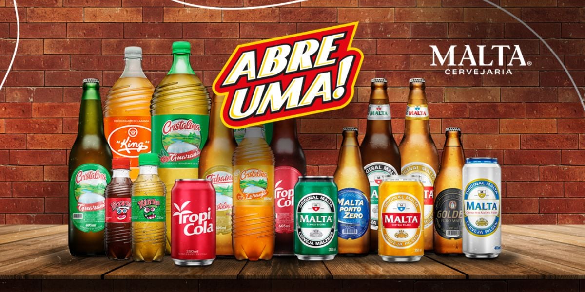 Produtos Cervejaria Malta (Foto: Reprodução / site oficial)