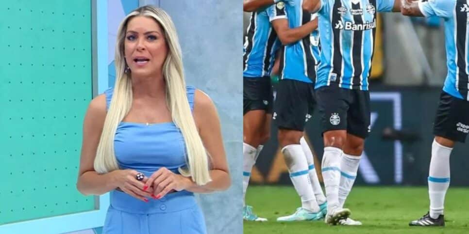 Renata Fan e reforços no Grêmio - Foto Reprodução Internet